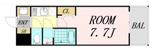 S-RESIDENCE三国WESTの物件間取画像